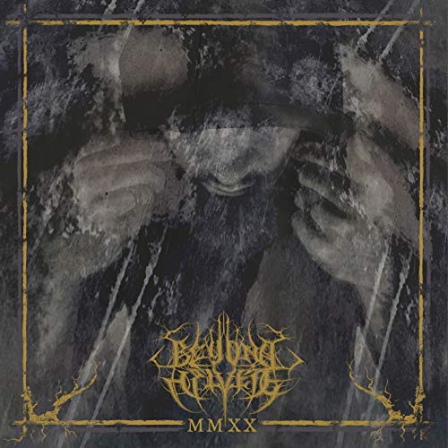 Dark, textured album cover with a distressed figure and band logo.