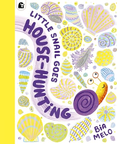 Book cover: a snail searching among colorful shells and plants.