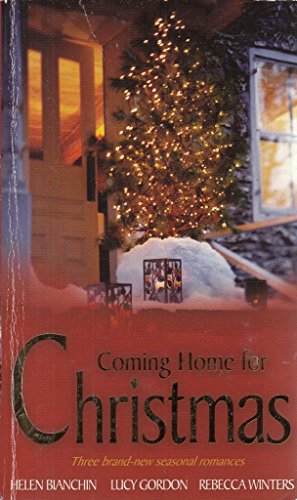 Book cover: Christmas tree with lights, warm-toned house exterior, title text.