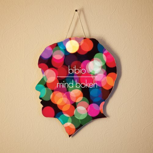 CD cover for Bibio’s “Mind Bokeh” featuring a colorful head-shaped design.