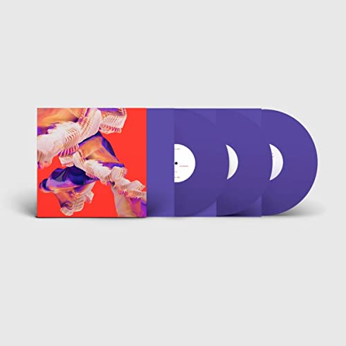 Bicep - Isles vinyl record with colorful abstract cover art.