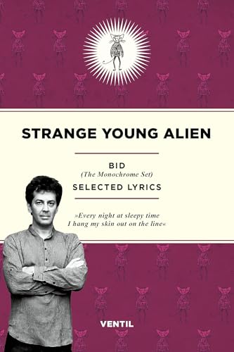 Book cover with portrait of a man and repeating alien figures.