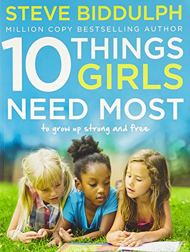 Book cover with title and three young girls looking at a book.