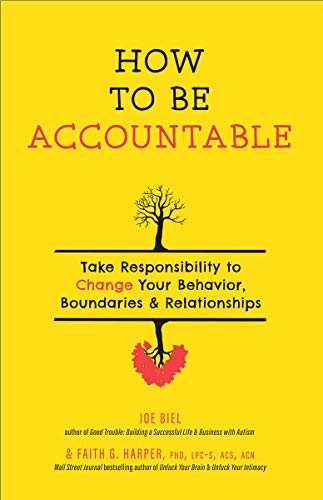 Book cover with yellow background, black text, and an illustration of a mirrored tree.
