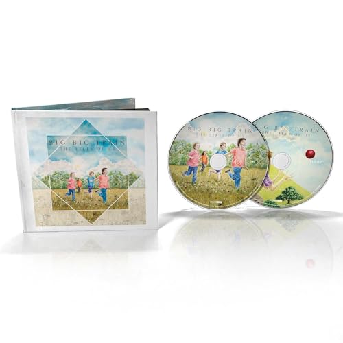 CD album and Blu-ray of Big Big Train’s “The Likes of Us” with cover art.