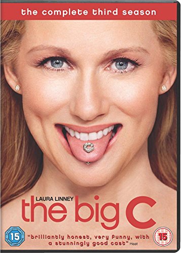 DVD cover for "The Big C" Season 3, featuring Laura Linney.