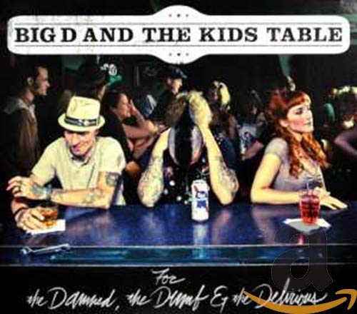 CD cover for Big D & The Kids Table featuring people at a bar.