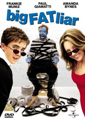 DVD cover for "Big Fat Liar" featuring three people and ropes.