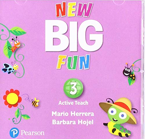 Purple cover with colorful cartoon insects, flowers, and "Big Fun" text.