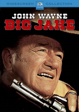 DVD cover for “Big Jake” featuring John Wayne with a revolver.