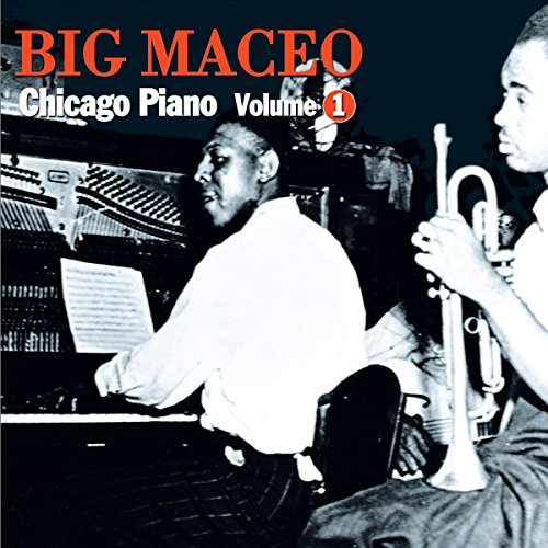 "Album cover featuring a man playing piano with a trumpeter beside him."