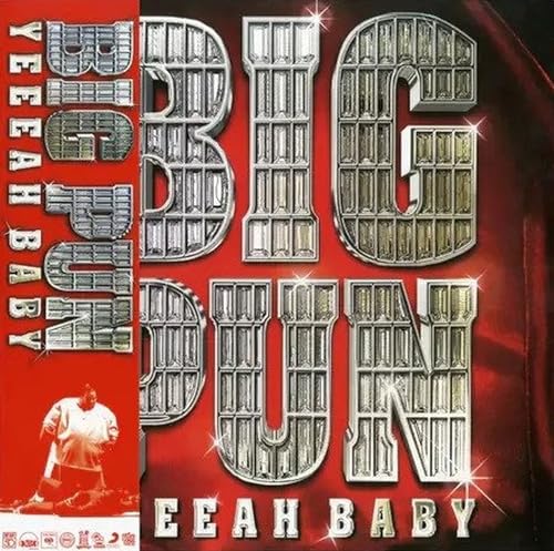 Album cover for Big Pun’s “Yeeeah Baby” featuring money-themed lettering.