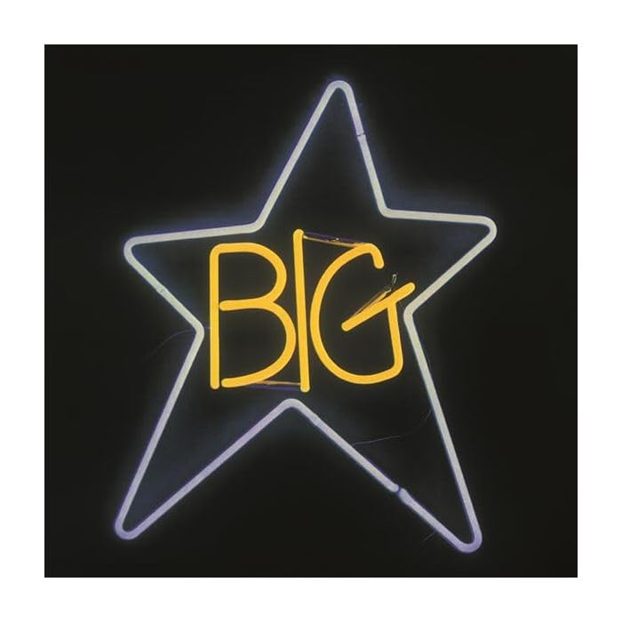 Black square with a glowing yellow star and the word "BIG" inside.