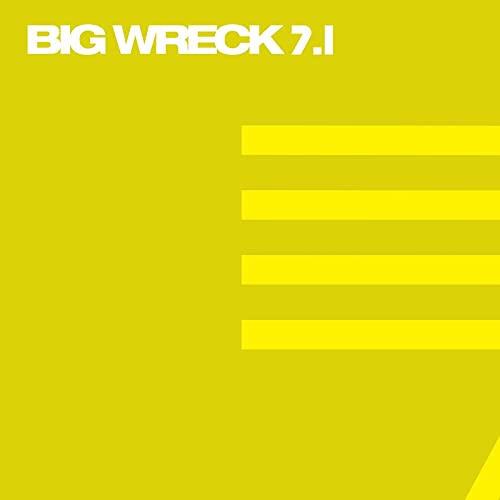 Big Wreck 7.1 album cover: yellow background with white text and lines.
