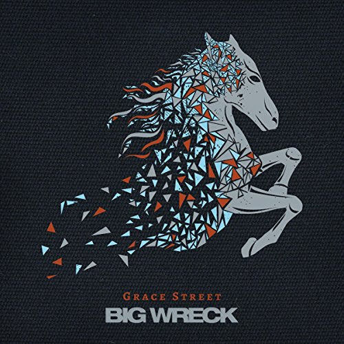 CD cover for Big Wreck’s “Grace Street” featuring a fragmented horse.