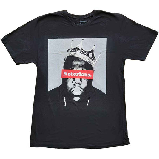 Medium unisex t-shirt featuring an image of rapper The Notorious B.I.G.