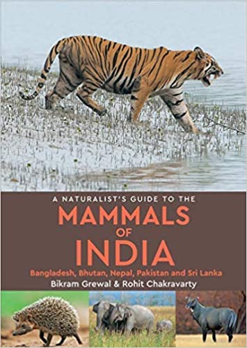 Book cover featuring a tiger and smaller images of Indian mammals.