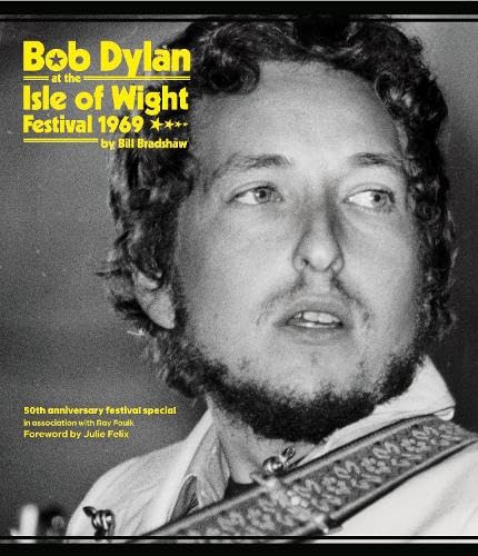 Black and white portrait of Bob Dylan with curly hair and beard.