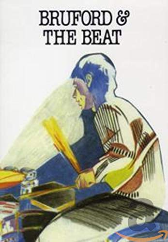 DVD cover for "Bruford And The Beat" featuring a drummer’s profile.