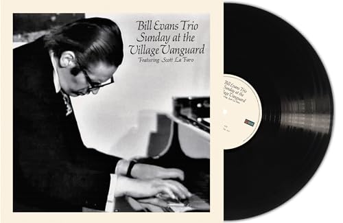 Vinyl record of Bill Evans Trio’s “Sunday At The Village Vanguard.”
