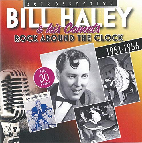 CD cover for Bill Haley & His Comets’ “Rock Around the Clock” compilation.