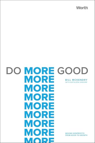 Book cover: "Do More Good" with stacked blue "MORE" text.
