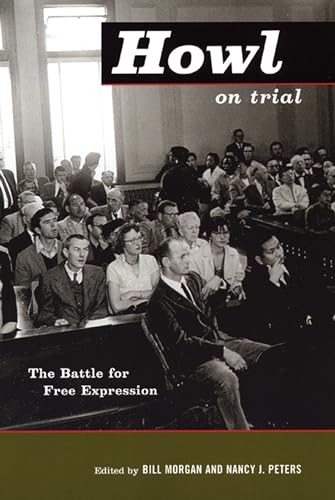 Book cover: "Howl on Trial" depicts a 1957 courtroom scene.