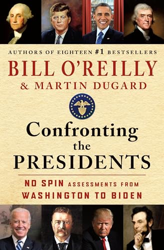 Book cover featuring portraits of U.S. Presidents, Washington to Biden.