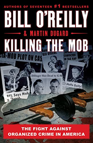 Book cover featuring a Thompson submachine gun over black and white crime news clippings.