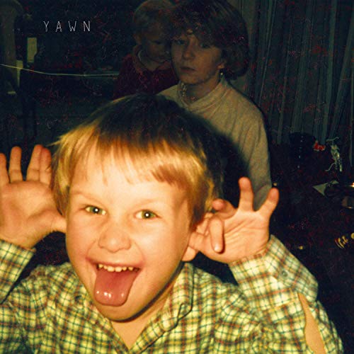 Album cover for Bill Ryder-Jones’ “Yawn” featuring a faded childhood photo.