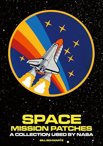 Book cover featuring a space shuttle mission patch against a starry black background.