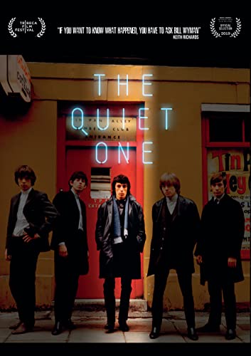 DVD cover for “The Quiet One” featuring Bill Wyman and The Rolling Stones.
