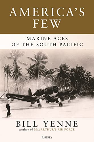 Book cover: "America's Few" featuring WWII fighter planes and palm trees.