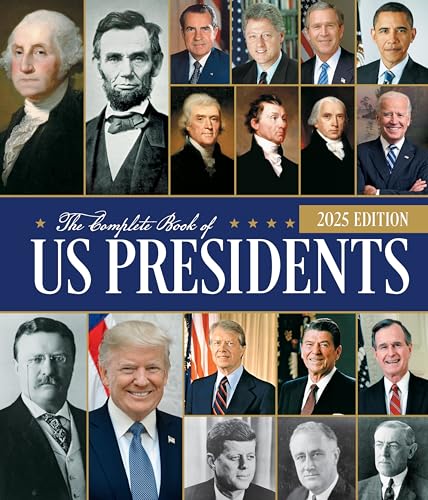 Book cover featuring portraits of multiple US presidents, updated for 2024.