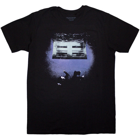 Black unisex t-shirt featuring Billie Eilish album art, size XX-Large.