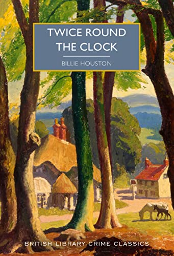Book cover: “Twice Round the Clock” with a painted landscape scene.