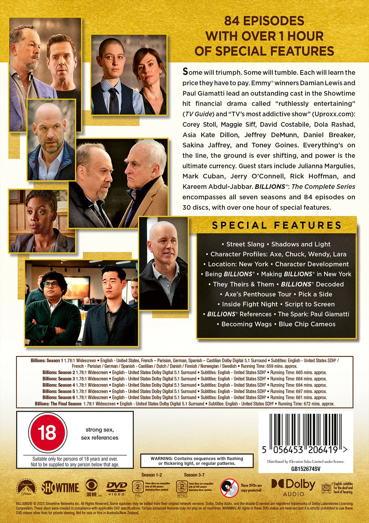 Billions The Complete Series [DVD]