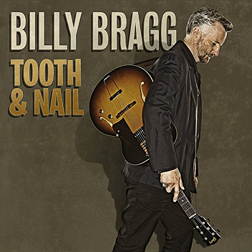 "Billy Bragg album cover featuring a man holding a guitar, with title text."