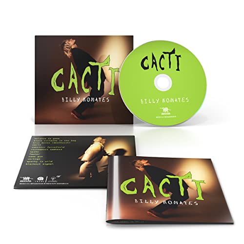 CD case for Billy Nomates’ “Cacti” album, featuring likely abstract desert imagery.