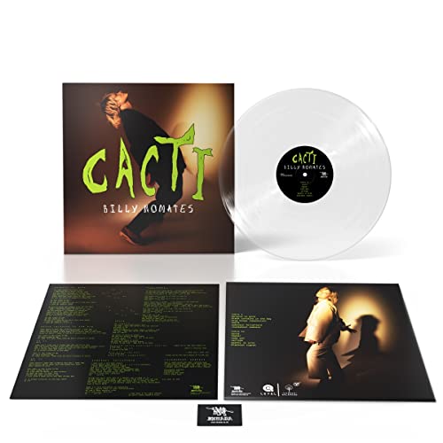 Billy Nomates “Cacti” vinyl record with cover art and inserts shown.