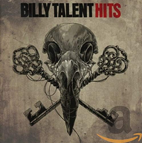 Billy Talent “Hits” CD cover with a skull and crossed keys.