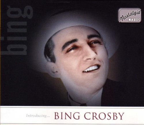 Bing Crosby CD cover featuring a smiling man in a white hat against a black background.