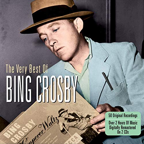 Bing Crosby in a hat, album cover for "The Very Best Of".