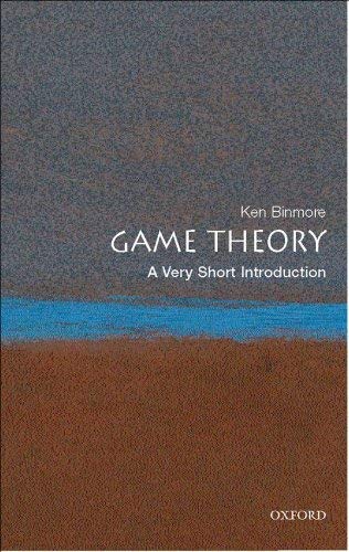 Book cover for Game Theory: A Very Short Introduction by Ken Binmore.