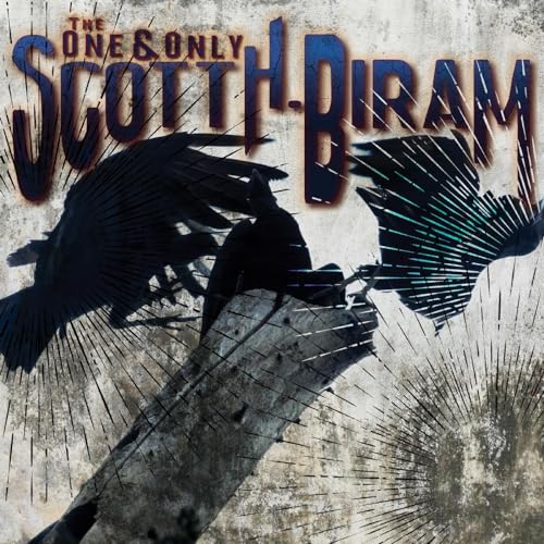 Album cover for Scott H. Biram’s “The One & Only” featuring crows and sunbursts.
