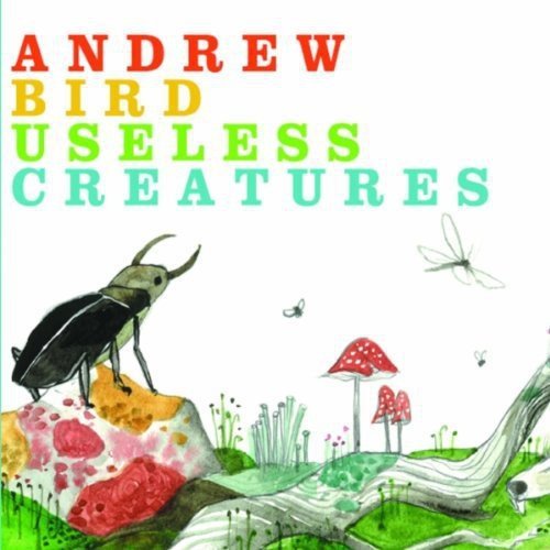 CD cover for Andrew Bird’s “Useless Creatures” with insect illustrations.