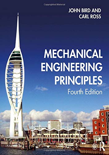 Textbook cover: "Mechanical Engineering Principles, Fourth Edition" with a coastal scene.