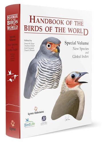 Book cover with two bird illustrations and red and white design elements.