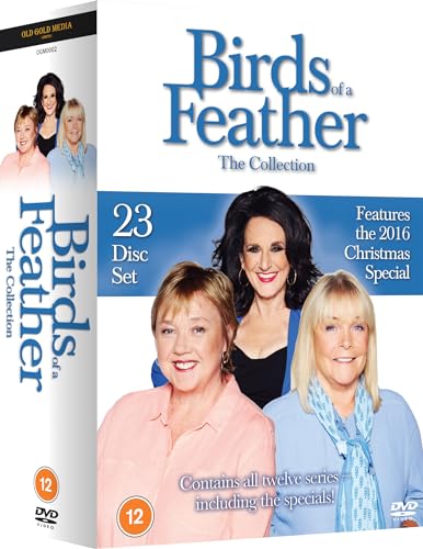 DVD cover for "Birds of a Feather" featuring three women’s portraits.