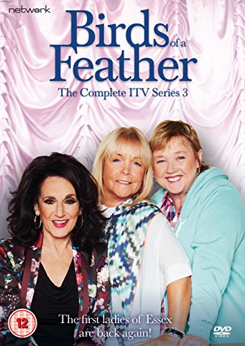 DVD cover featuring three smiling women against a pink curtain background.